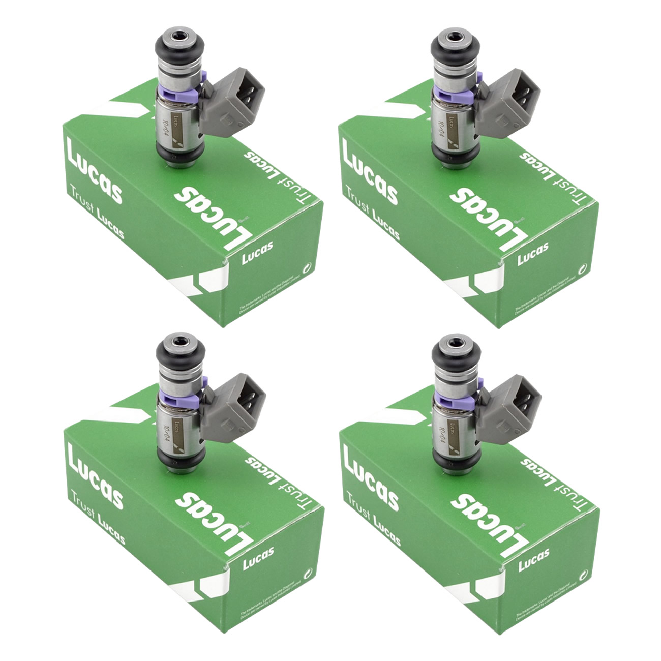 Kit 4 Inyectores Volkswagen Gol Power 1.6 Iwp158